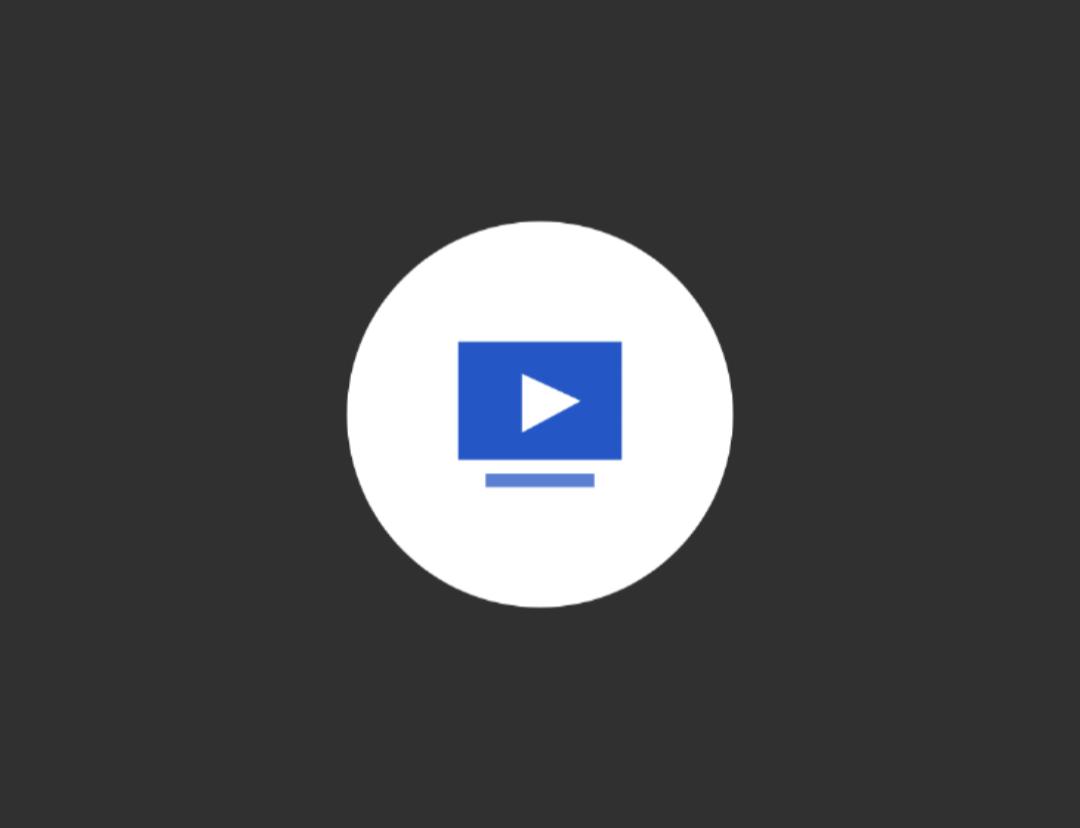 LWH icon: a blue television with a play symbol